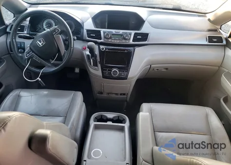 2014 Honda Odyssey Exl z USA, uszkodzony, nr VIN 5FNRL5H62EB106558